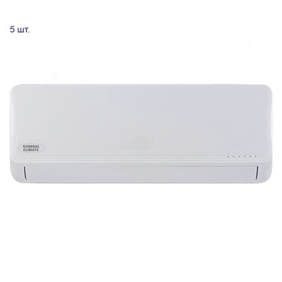 Мульти сплит система General Climate GU-M5E36HN1/GC-MEF07HRN1*5шт