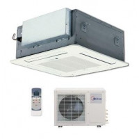 Кассетный кондиционер Midea MCC-18HRN1-Q/MOU-18HN1-Q Кассетный кондиционер Midea MCC-18HRN1-Q/MOU-18HN1-Q