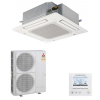 Кассетный кондиционер Mitsubishi Electric PLA-M100EA/PUHZ-SHW112VHA Кассетный кондиционер Mitsubishi Electric PLA-M100EA/PUHZ-SHW112VHA