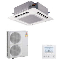Кассетный кондиционер Mitsubishi Electric PLA-ZRP100BA/PUHZ-SHW112YHA Кассетный кондиционер Mitsubishi Electric PLA-ZRP100BA/PUHZ-SHW112YHA