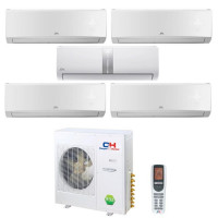 Мульти сплит система Cooper&Hunter CHML-IW07AANK+CHML-IW09AANKx3+CHML-IW07DNK / CHML-U42КK5 Мульти сплит система Cooper&Hunter CHML-IW07AANK+CHML-IW09AANKx3+CHML-IW07DNK / CHML-U42КK5