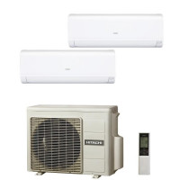 Мульти сплит система Hitachi RAK-18RPBx2 / RAM-33NP2B Мульти сплит система Hitachi RAK-18RPBx2 / RAM-33NP2B