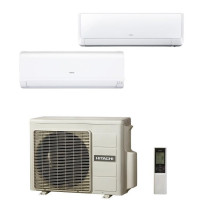 Мульти сплит система Hitachi RAK-25RPB+RAK-25RXB / RAM-40NP2B Мульти сплит система Hitachi RAK-25RPB+RAK-25RXB / RAM-40NP2B