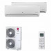 Мульти сплит система LG MS15SQ+MS18SQ / FM49AH