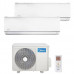 Мульти сплит система Midea MSMAAU-09HRDN1+MSMABU-12HRDN1 / M2OF-18HFN1-Q Мульти сплит система Midea MSMAAU-09HRDN1+MSMABU-12HRDN1 / M2OF-18HFN1-Q