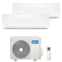 Мульти сплит система Midea MSMBAU-09HRFN1-Q(BW)+MSMBBU-12HRFN1-Q(BW) / M2OF-18HFN1-Q Мульти сплит система Midea MSMBAU-09HRFN1-Q(BW)+MSMBBU-12HRFN1-Q(BW) / M2OF-18HFN1-Q