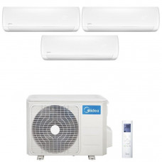 Мульти сплит система Midea MSMBAU-09HRFN1-Q(BW)x3 / M3OE-21HFN1-Q Мульти сплит система Midea MSMBAU-09HRFN1-Q(BW)x3 / M3OE-21HFN1-Q