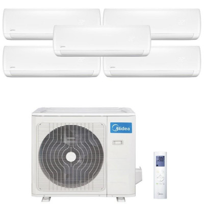 Мульти сплит система Midea MSMBAU-09HRFN1-Q(BW)x5 / M5OE-42HFN1-Q