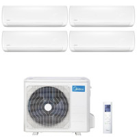 Мульти сплит система Midea MSMBAU-09HRFN1-Q(BW)x4 / M4OE-28HFN1-Q Мульти сплит система Midea MSMBAU-09HRFN1-Q(BW)x4 / M4OE-28HFN1-Q