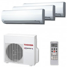 Мульти сплит система Toshiba RAS-M07SKV-Ex2+RAS-M10SKV-E / RAS-3M26UAV-E Мульти сплит система Toshiba RAS-M07SKV-Ex2+RAS-M10SKV-E / RAS-3M26UAV-E