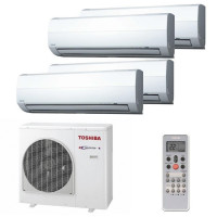 Мульти сплит система Toshiba RAS-M07SKV-Ex2+RAS-M13SKV-E+RAS-M22SKV-E / RAS-4M27UAV-E Мульти сплит система Toshiba RAS-M07SKV-Ex2+RAS-M13SKV-E+RAS-M22SKV-E / RAS-4M27UAV-E
