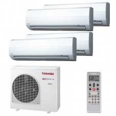Мульти сплит система Toshiba RAS-M07SKV-Ex2+RAS-M13SKV-E+RAS-M22SKV-E / RAS-4M27UAV-E Мульти сплит система Toshiba RAS-M07SKV-Ex2+RAS-M13SKV-E+RAS-M22SKV-E / RAS-4M27UAV-E